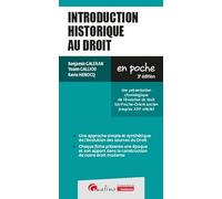 Introduction historique au droit: Une présentation chronologique de l'évolution du droit (du Proche-Orient ancien jusqu'au XIXe siècle)