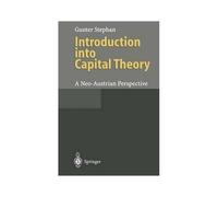 Introduction Into Capital Theory