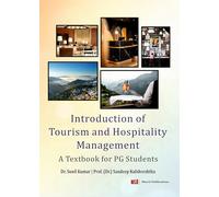 Introduction of Tourism and Hospitality Management: A Textbook for PG Students