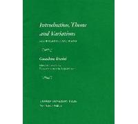Introduction, Theme, And Variations