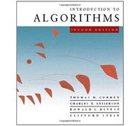 Introduction to Algorithms, second edition