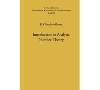 Introduction To Analytic Number Theory