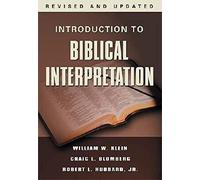 Introduction to Biblical Interpretation