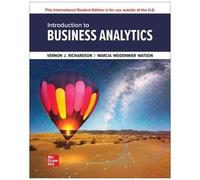 Introduction To Business Analytics Ise