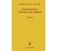 Introduction to Calculus and Analysis