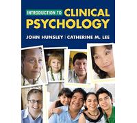 Introduction to Clinical Psychology: An Evidence-Based Approach