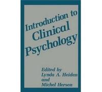 Introduction to Clinical Psychology Introduction to Clinical Psychology (Auteur)
