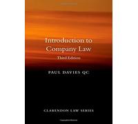 Introduction To Company Law