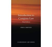 Introduction To Company Law