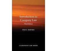 INTRODUCTION TO COMPANY LAW 3E CLS PAPER