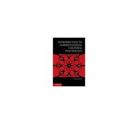 Introduction To Computational Cultural Psychology