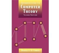 Introduction to Computer Theory by Daniel I. A. Cohen Paperback Book Daniel I. A. Cohen (Auteur)