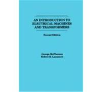 Introduction to Electrical Machines and Transformers George McPherson, Robert D. Laramore (Auteur)