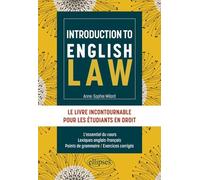 Introduction To English Law - Le Livre Incontournable Pour Les Étudiants En Droit