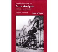 Introduction To Error Analysis by John R. Taylor John R. Taylor (Auteur)