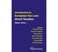 Introduction to European Tax Law on Direct Taxation