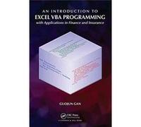 Introduction To Excel Vba Programming Guojun Gan, (Auteur)