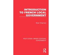 Introduction to French Local Government