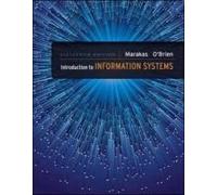Introduction To Information Systems, Loose Leaf