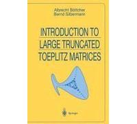 Introduction To Large Truncated Toeplitz Matrices