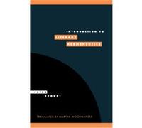 Introduction to Literary Hermeneutics, Literature, Culture, Theory Peter Szondi (Auteur)