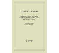 Introduction to Logic and Theory of Knowledge: Lectures 1906/07