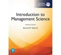 Introduction to Management Science Global Edition by Bernard Taylor Bernard Taylor (Auteur)