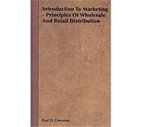 Introduction to Marketing Fred M. Jones, Paul D. Converse (Auteur)