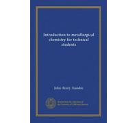 Introduction to metallurgical chemistry for technical students