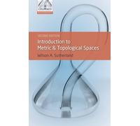 Wilson A. Sutherland – Introduction aux espaces métriques et topologiques