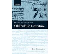 Introduction To Old Yiddish Literature