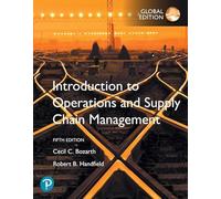 Unknown – Introduction to Operations and Supply Chain Management – Global Edition – Livre en VO