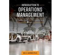 Introduction To Operations Management: A Supply Chain Process Approach