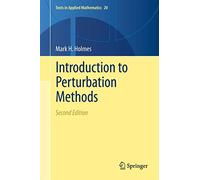 Introduction to Perturbation Methods