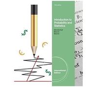 Introduction To Probability And Statistics, International Edition