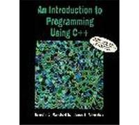 Introduction to Programming Using C++ James L. Antonakos, Kenneth C. Mansfield (Auteur)