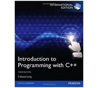 Introduction To Programming With C++