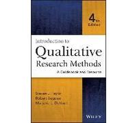 Introduction To Qualitative Research Methods