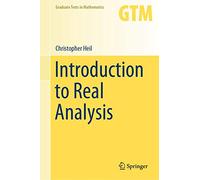 Introduction to Real Analysis – Springer Verlag