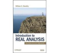 Introduction to Real Analysis by William C. Appalachian State University Bauldry Hardcover Book William C. Bauldry (Auteur)