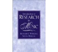 Introduction to Research in Music by Wingell, Richard J., Herzog, Silvia [Paperback]