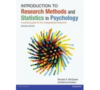 Introduction To Research Methods And Statistics In Psychology