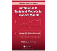 Introduction To Statistical Methods For Financial Models
