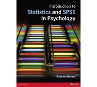 Introduction To Statistics And Spss In Psychology