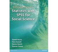 Introduction To Statistics With Spss For Social Science