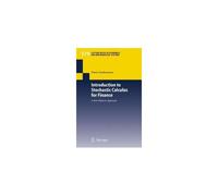 Introduction To Stochastic Calculus For Finance