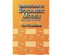 Introduction to Stochastic Models, Dover Books on Mathematics Roe Goodman (Auteur)