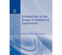 Kempson Robert E. – Introduction to the Design & Analysis of Experiments – Wiley‑VCH