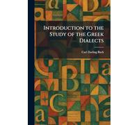 Introduction to the Study of the Gr ialects