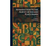 Introduction to the Survey of English Place-Names